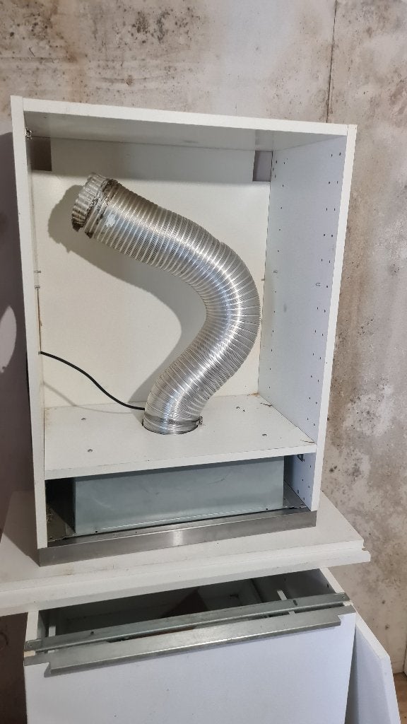 Ikea keuken kastten, Ophalen, Wit, Enkelwandige keuken