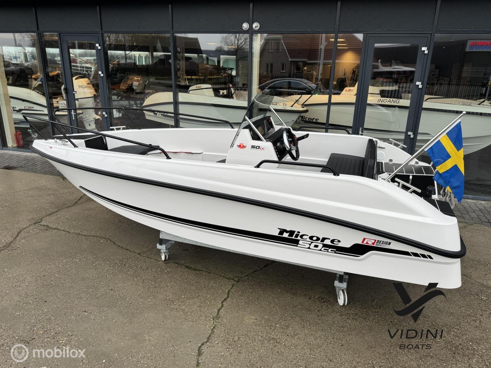 *Nieuw* Micore 50CC R-design *Zweedse kwaliteit*, Watersport en Boten, Micore Boats, -, Overige brandstoffen, -