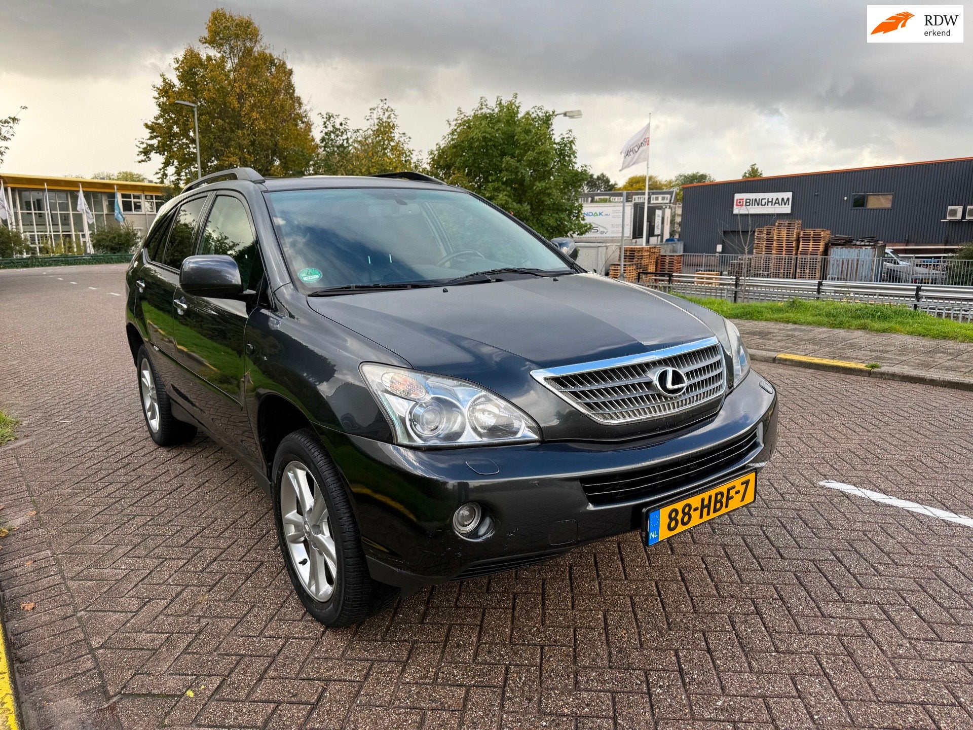 Lexus RX 400h Executive, Auto's, Automaat, Dealer onderhouden, Gebruikt, Zwart