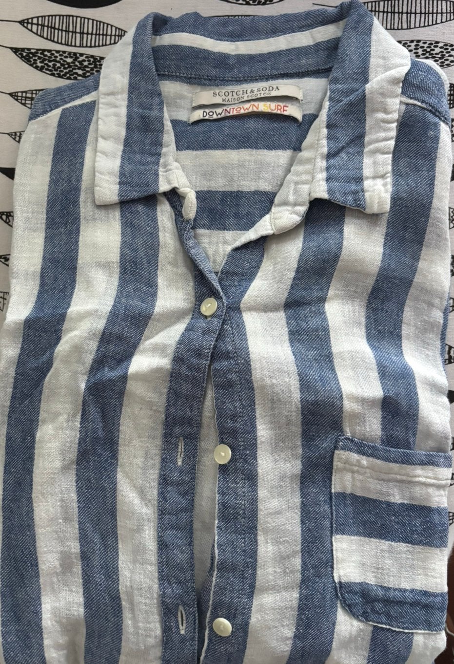 Scotch and Soda blouse – zo goed als nieuw, Ophalen, Zo goed als nieuw, Maat 38/40 (M), Beige