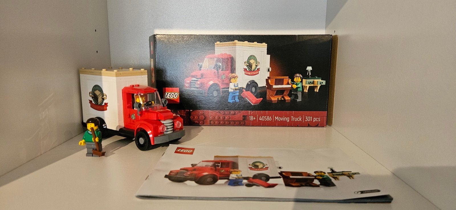 Zeldzame LEGO GWP 40586 Verhuiswagen - Modulair Gebouw, Kinderen en Baby's, Ophalen of Verzenden, Nieuw