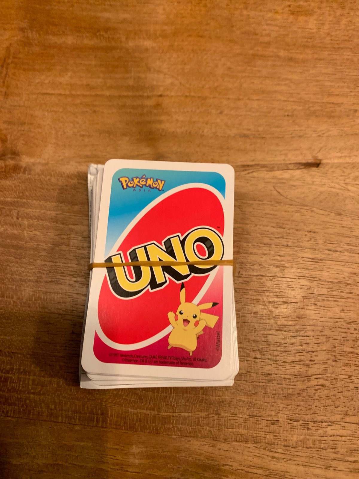 Uno pokémon, Ophalen, Zo goed als nieuw, Speelkaart(en)