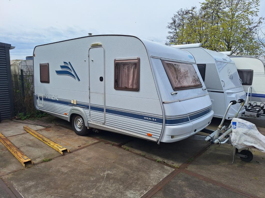 Wilk S4 2004 mover fietsendragers voortent luifel, Rondzit, Particulier, Vast bed, 5 tot 6 meter