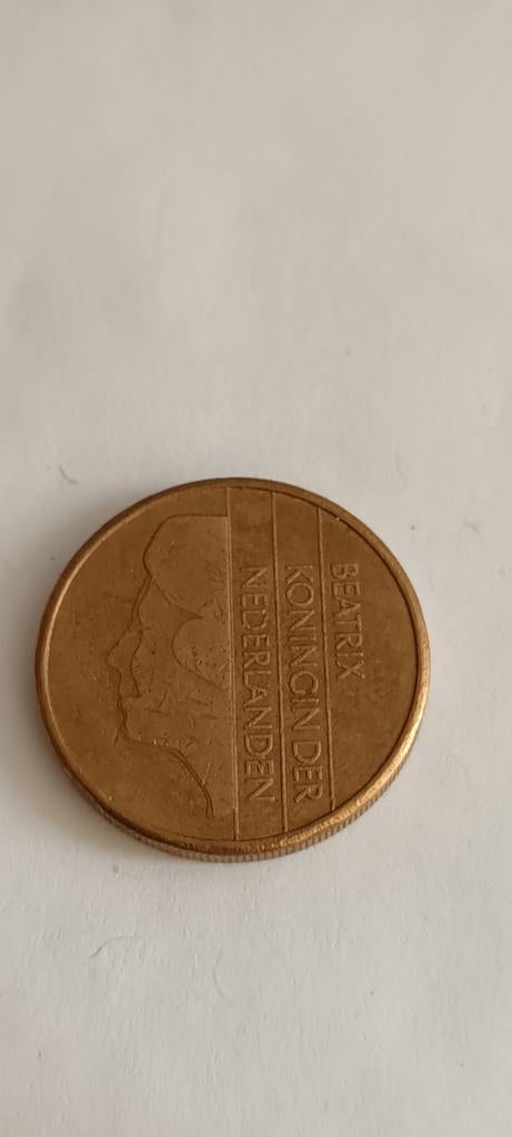 Nederlandse 5 gulden munt Koningin Beatrix 1989, Ophalen of Verzenden, Koningin Beatrix, 5 gulden, Losse munt