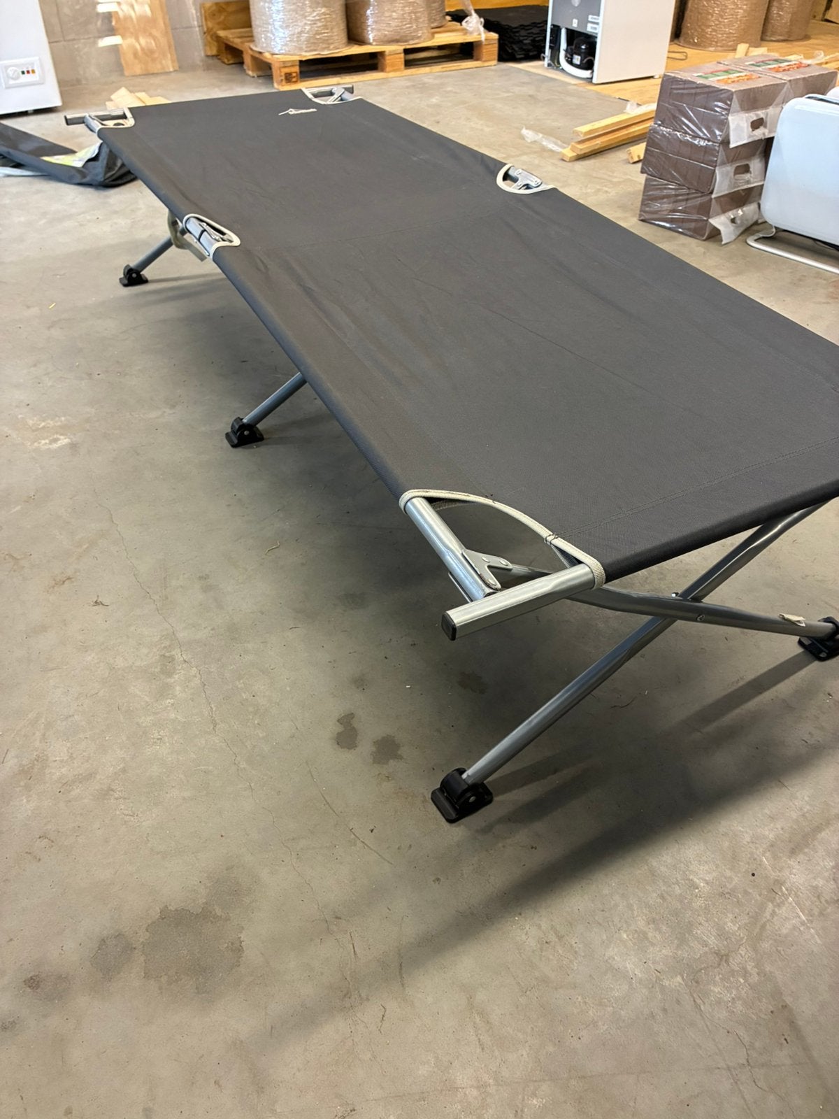 Ligbed, Tuin en Terras, Ophalen, Zo goed als nieuw, Aluminium