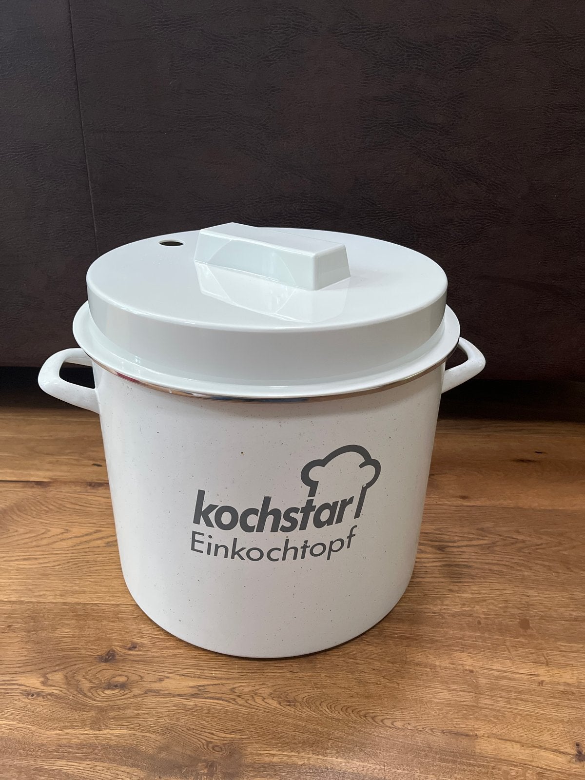 KOCHSTAR EMAÏLLE PAN 27 LITER, Ophalen, Metaal, Wit, Overige merken
