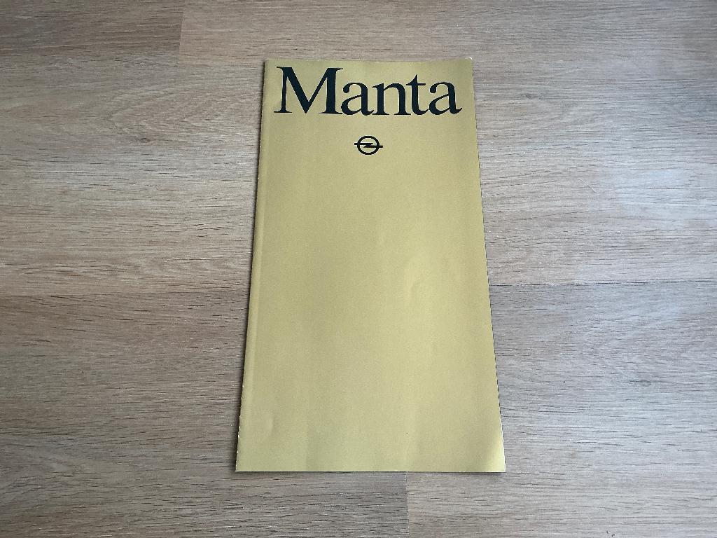 Opel Manta 1982, Ophalen of Verzenden, Zo goed als nieuw, Opel