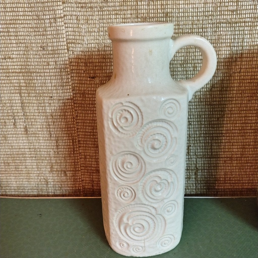 vintage witte Jura oorvaas van Scheurich 482-28, Ophalen of Verzenden