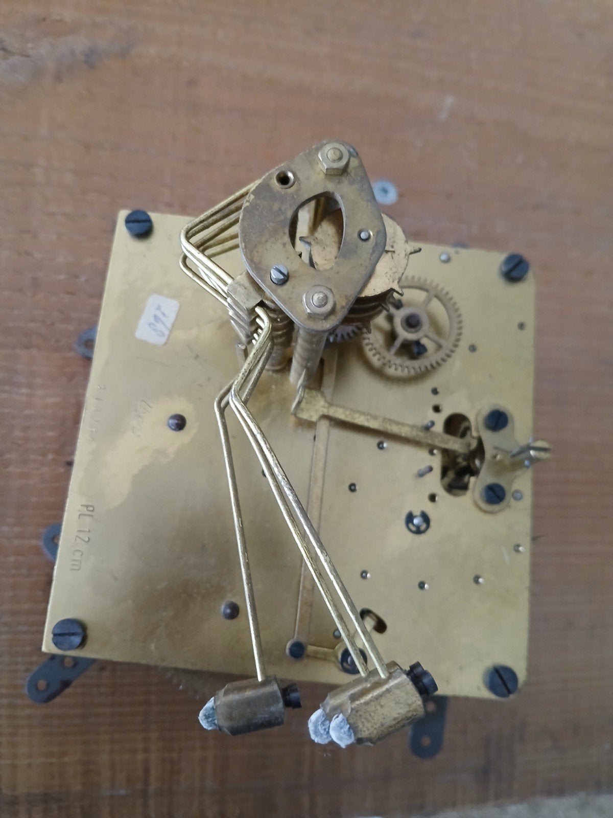 Duits Mauthe Westminster-uurwerk, Antiek en Kunst, Ophalen
