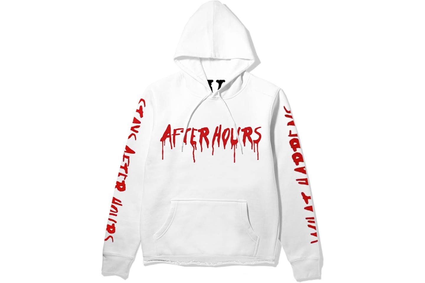 VLONE x The Weeknd After Hours Hoodie Wit - DS - Maat L - OG, Kleding | Heren, Ophalen, Nieuw, Maat 52/54 (L), Wit