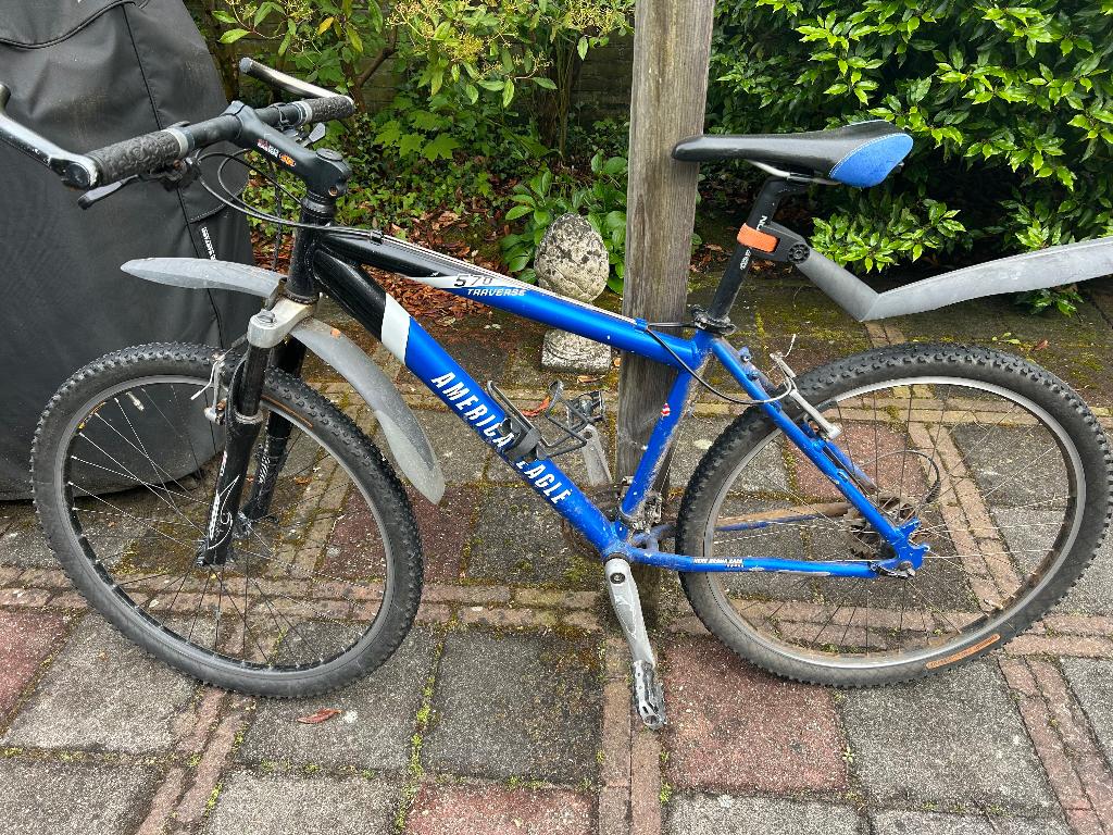 American Eagle MTB Traverse 570, Gebruikt, Hardtail, Velgrem, Ophalen
