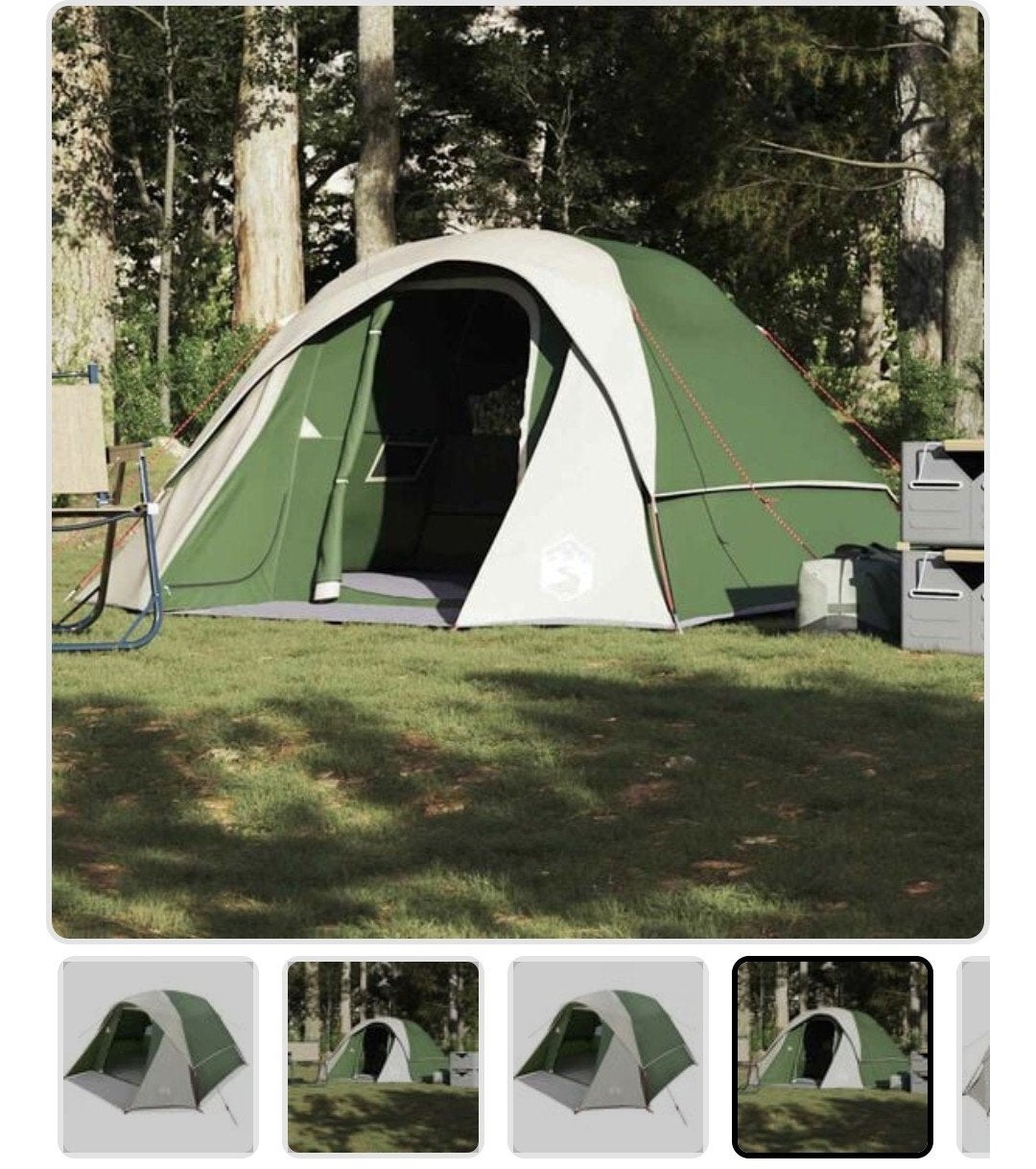 Nu €60! Zo goed als nieuwe koepeltent voor 4 personen, Ophalen of Verzenden, Zo goed als nieuw, Tot en met 4