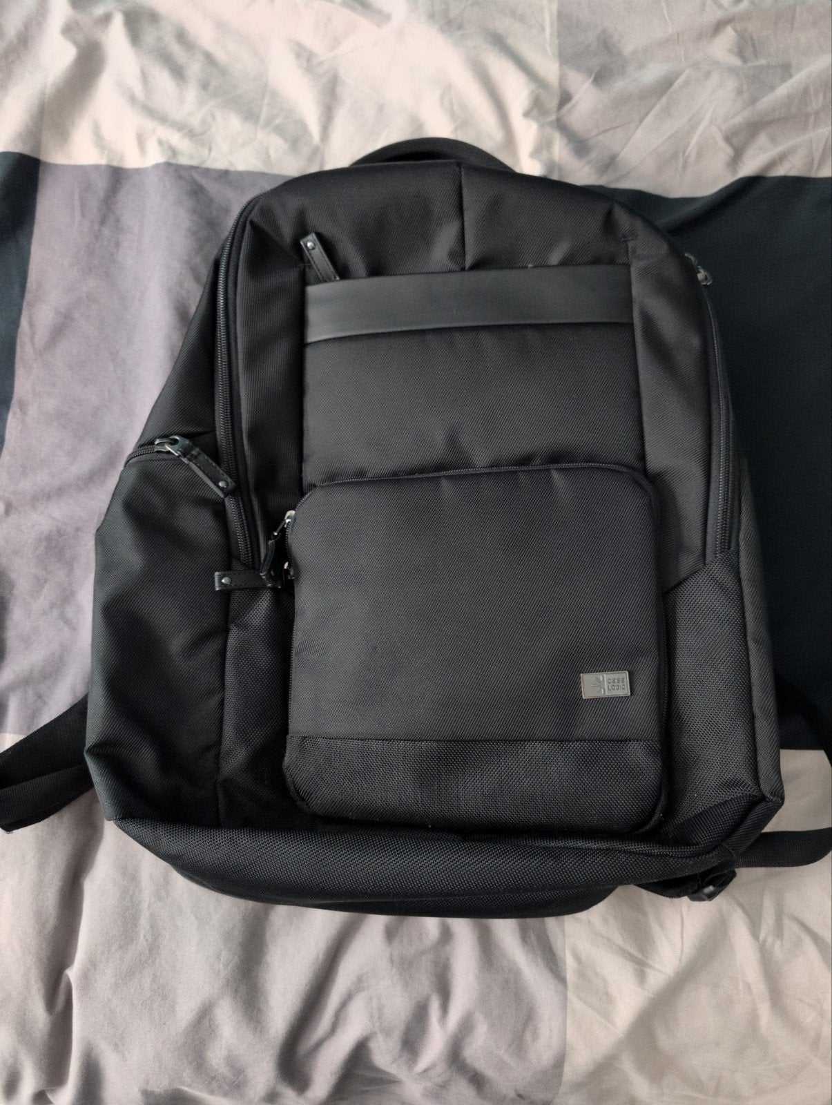 Zwarte Case Logic laptoptas/rugzak, Nieuw, Waterdicht, 30 tot 45 cm, Ophalen