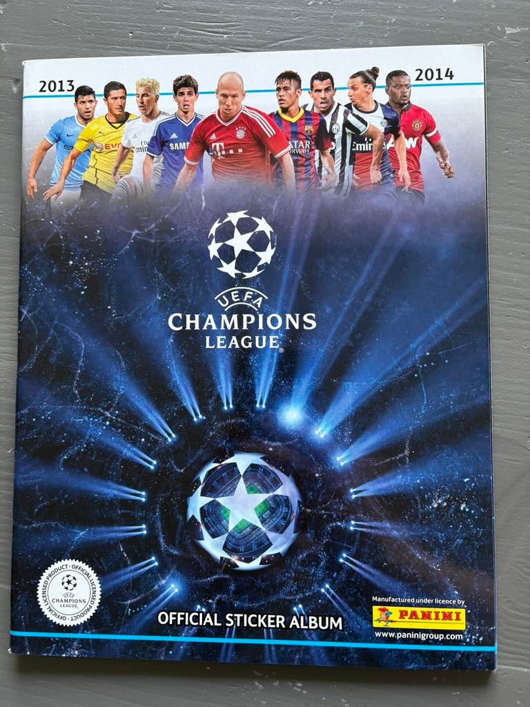 Panini Champions League 2013/2014, Ophalen of Verzenden, Zo goed als nieuw, Plaatje
