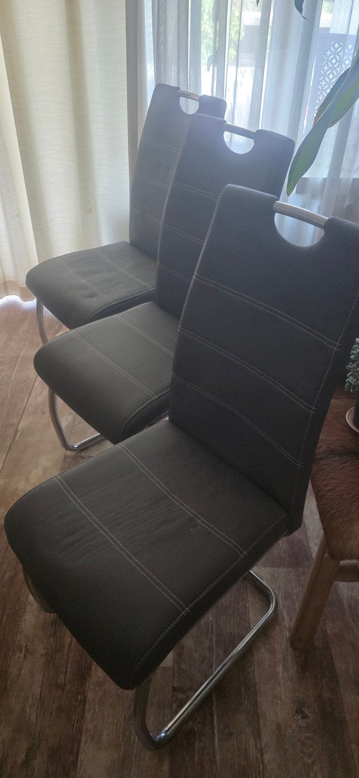 Eetkamerstoelen, Huis en Inrichting, Fauteuils, Ophalen of Verzenden, Gebruikt, 75 tot 100 cm