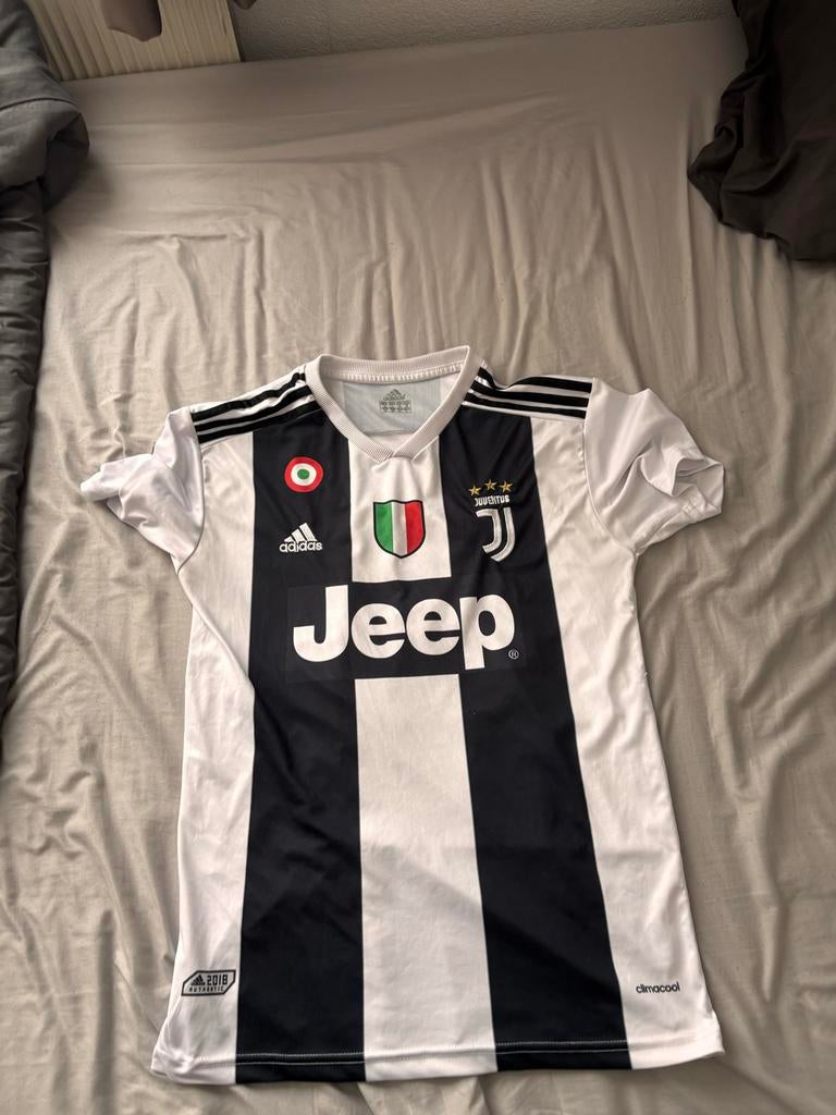 Juventus Ronaldo shirt maat M, Ophalen of Verzenden, Gedragen, Maat 52/54 (L), Wit
