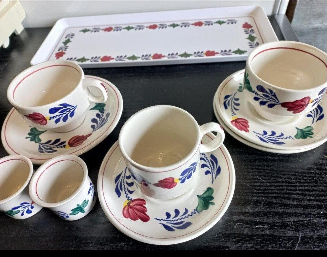Boch Boerenbont Servies, Antiek en Kunst, Ophalen of Verzenden