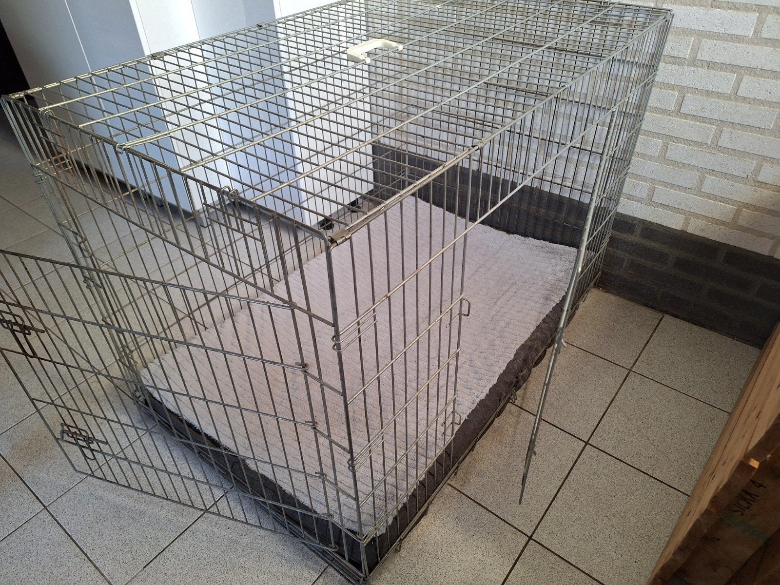 Hondenbench XXL meeneemprijs, Dieren en Toebehoren, Hondenbenches, Ophalen, Gebruikt