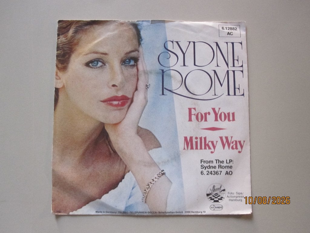 SYDNE ROME -  for you - vinyl 7", Gebruikt, 7 inch, Ophalen of Verzenden, Pop