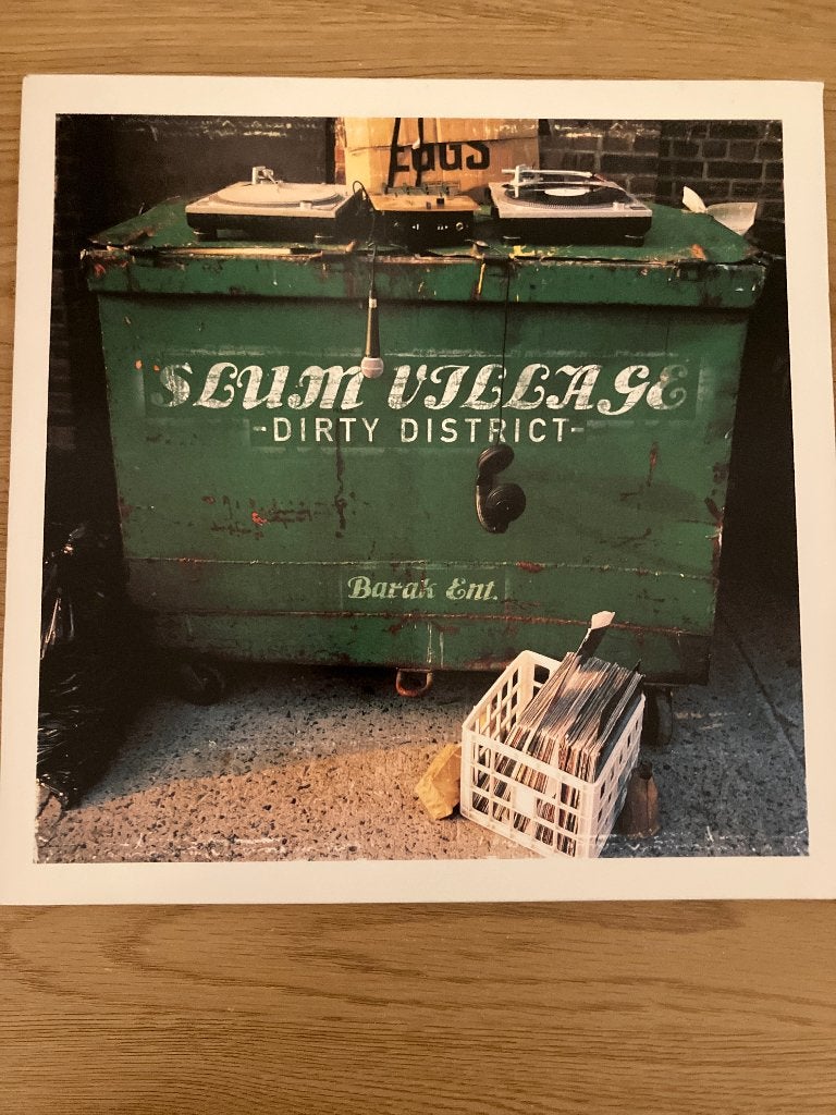 Slum village “dirty district” lp, Ophalen of Verzenden, 2000 tot heden, Zo goed als nieuw, 12 inch