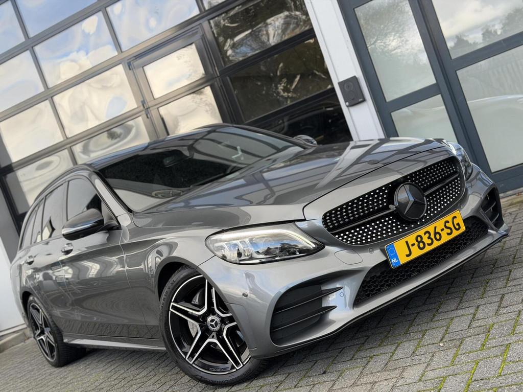 Mercedes C-klasse Estate 180 Business Solution AMG / PANO, Auto's, Mercedes-Benz, Automaat, Automatische klimaatregeling, 1430 kg