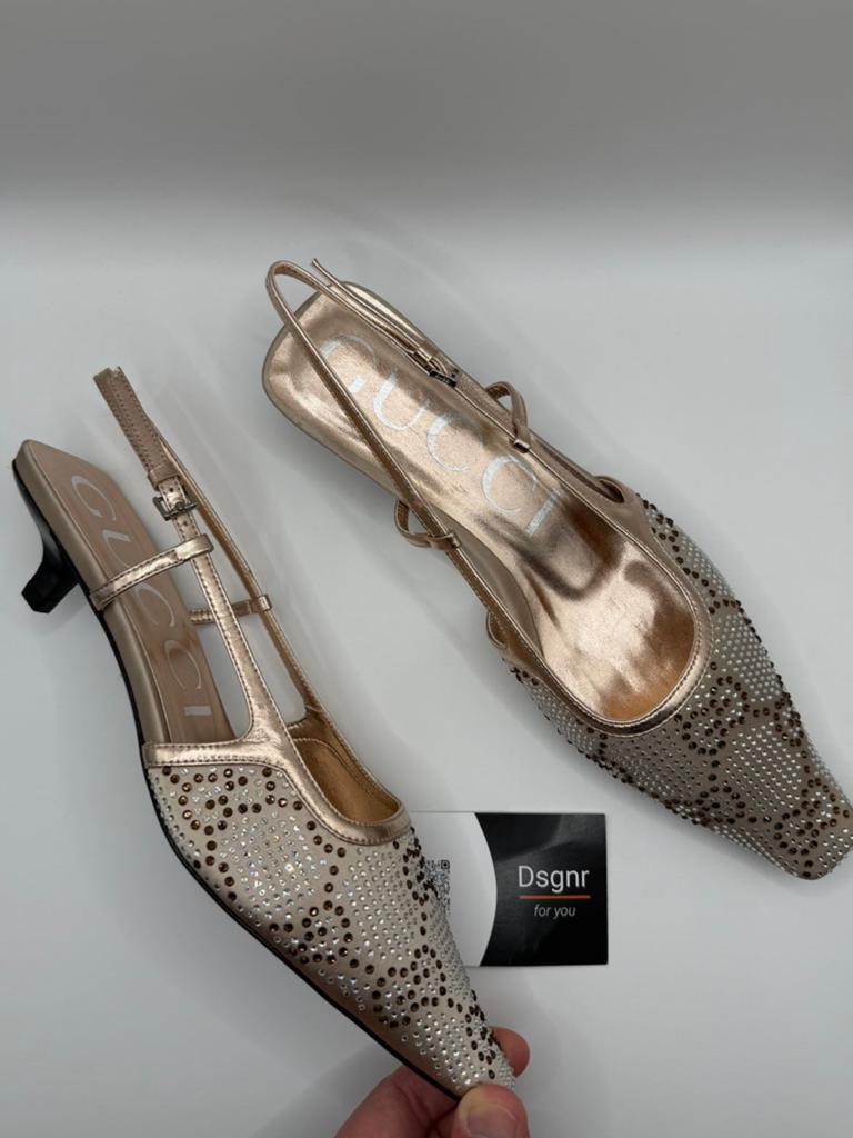 Gucci Bruiloft Hakken - Maat 39 & 38, Ophalen of Verzenden, Zo goed als nieuw, Overige kleuren, Pumps