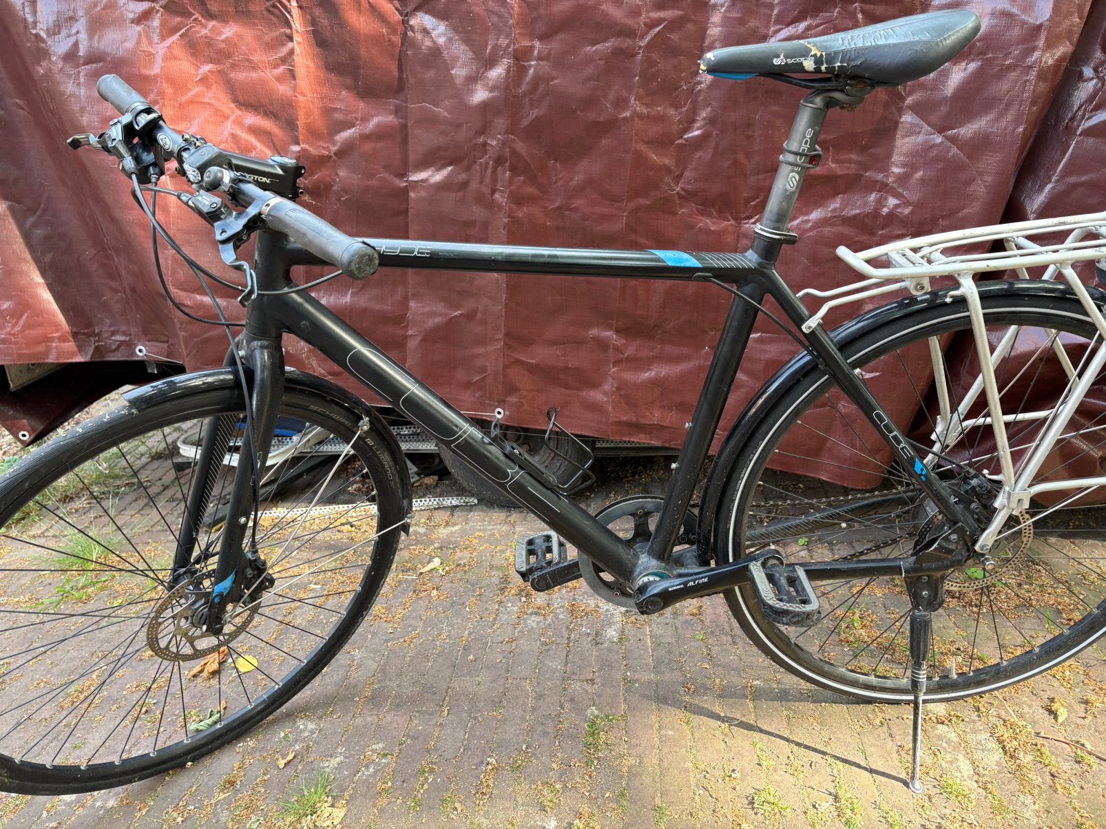 Cube, 8 speed versnellingsnaaf hydraulische schijfremmen, Fietsen en Brommers, 53 tot 57 cm, Ophalen of Verzenden, Meer dan 20 versnellingen