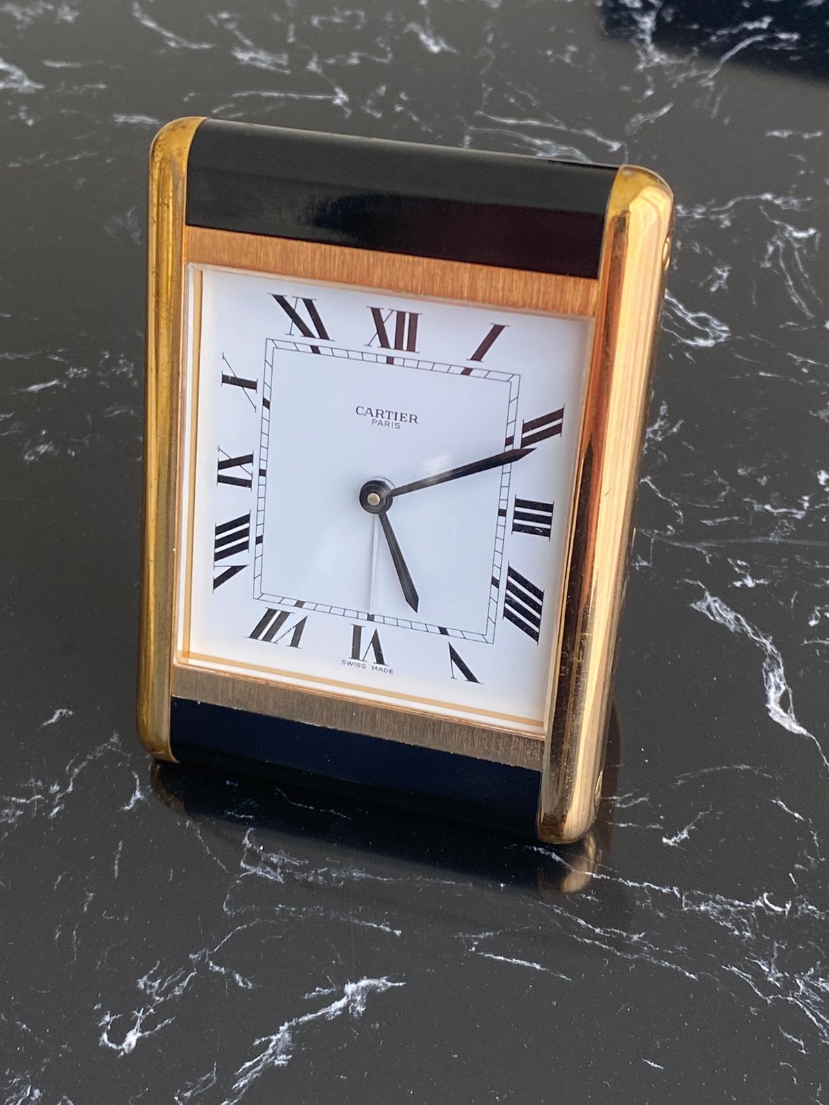 Cartier tafelklok, Antiek en Kunst, Ophalen of Verzenden
