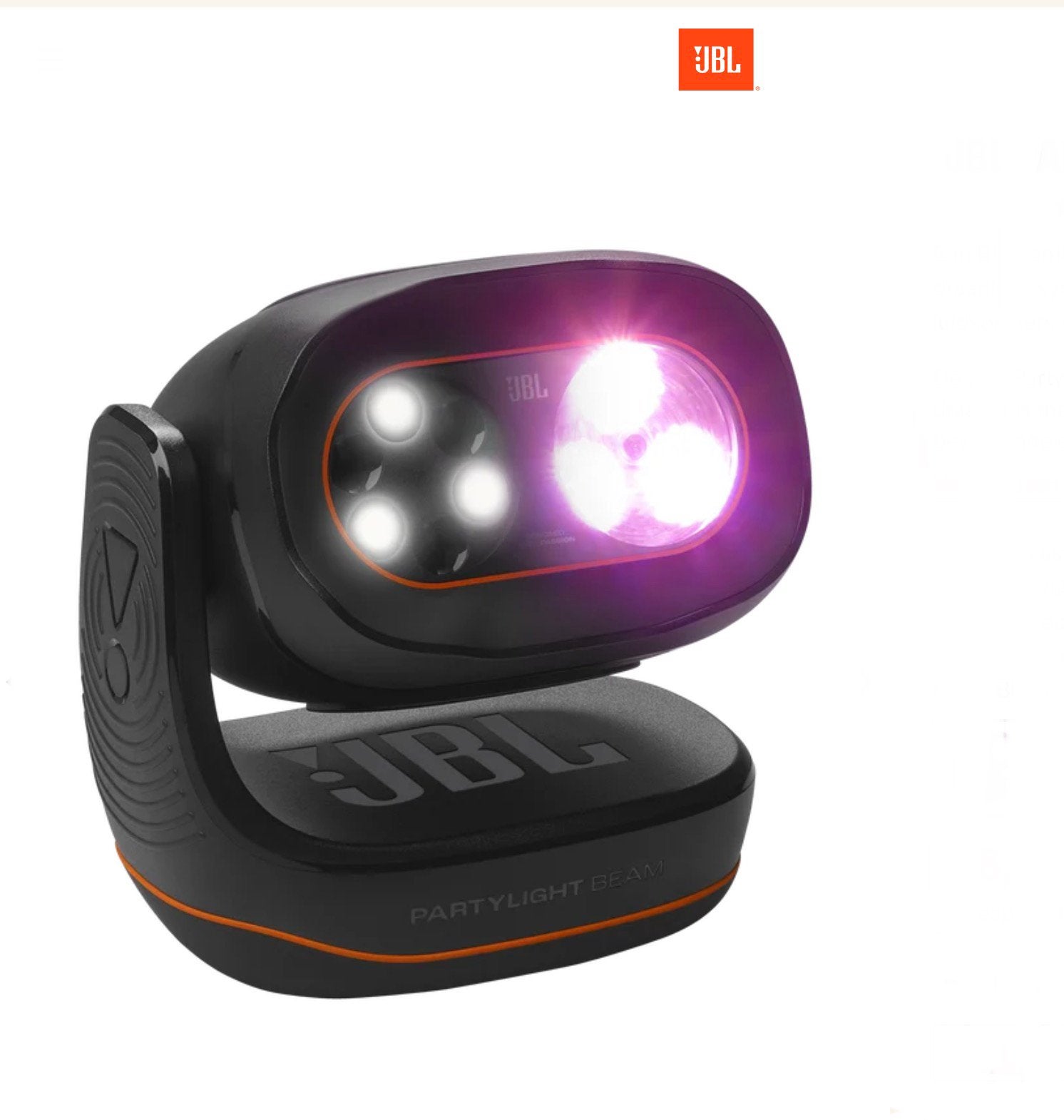 JBL PartyLight Beam, Ophalen of Verzenden, Zo goed als nieuw, Licht