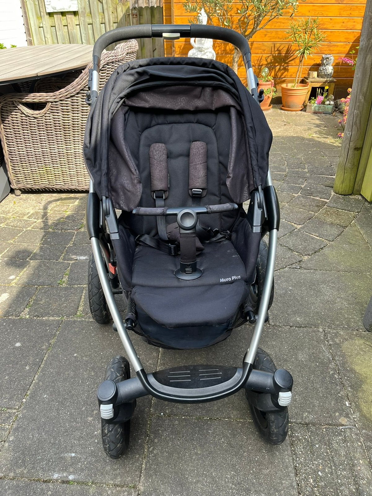 Maxi Cosi Plus wandelwagen en nog veel meer., Ophalen, Gebruikt, Maxi-Cosi, Verstelbare duwstang