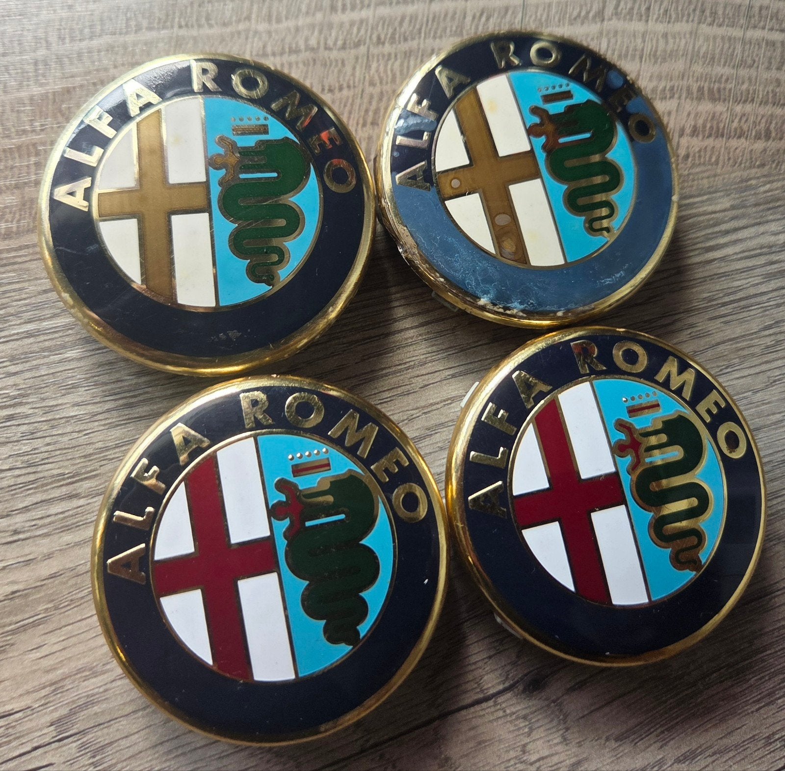 ORIGINELE ALFA ROMEO NAAFDOPPEN 50MM, Ophalen of Verzenden, Gebruikt
