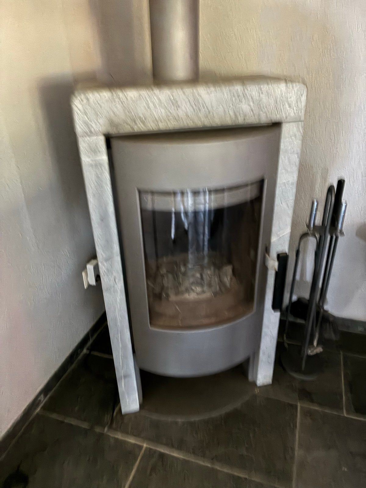 De winter komt eraan! Houtkachel RIKA FOX II speksteenkachel, Ophalen, Gebruikt, Houtkachel, Vrijstaand