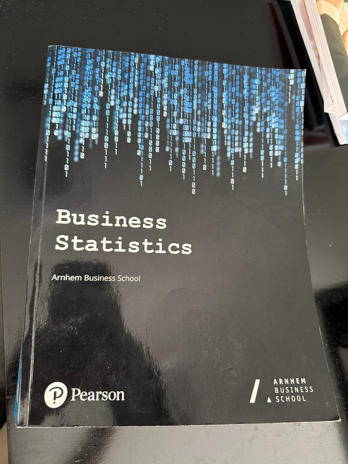 Business Statistics - Arnhem Business School (Pearson), Ophalen of Verzenden, Gamma, Zo goed als nieuw, HBO
