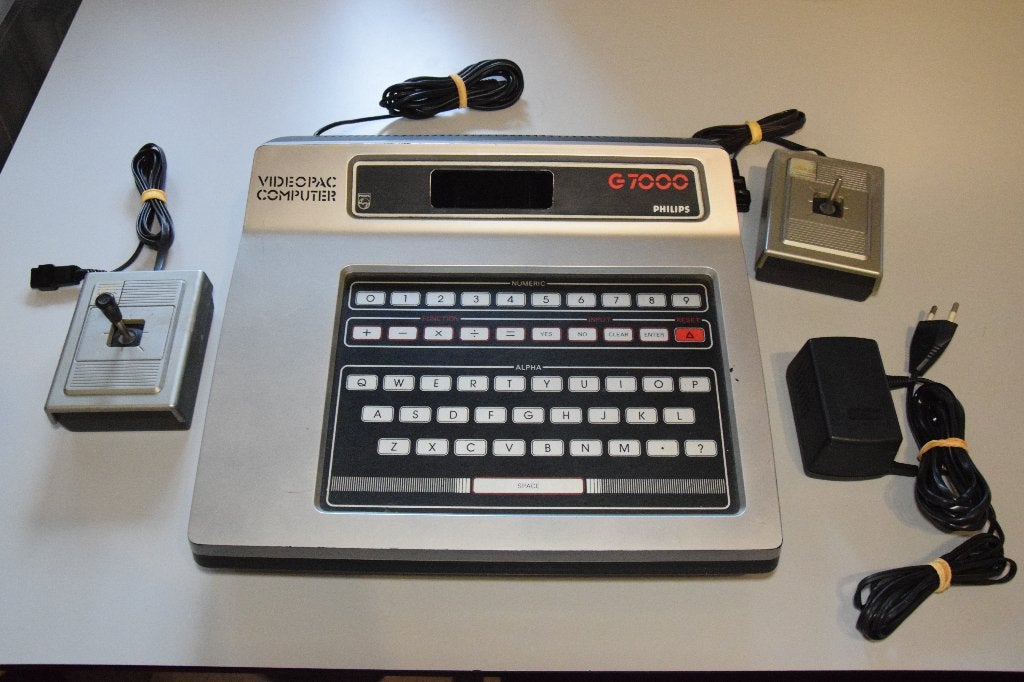 Philips Videopac G7000 / 20 met losse Adapter, Spelcomputers en Games, Ophalen of Verzenden, Overige merken, Gebruikt
