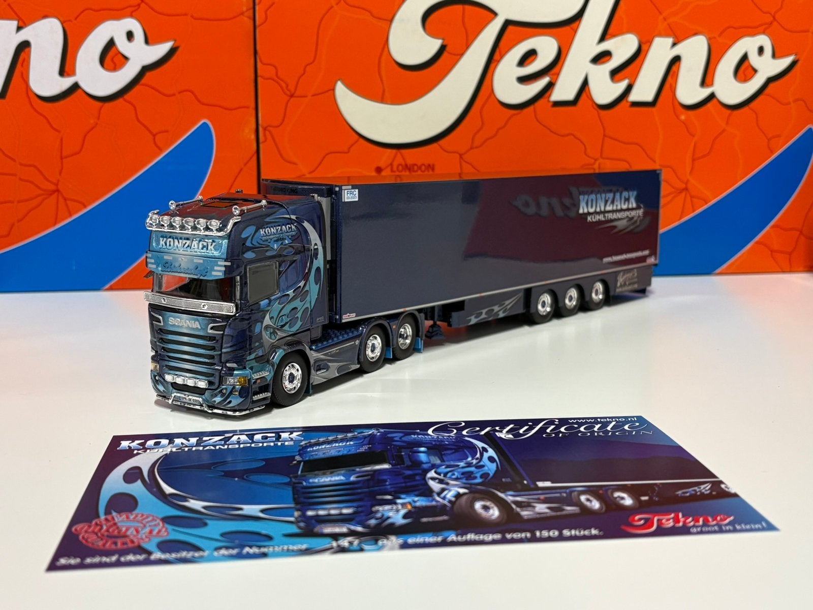 Tekno Konzack, Ophalen of Verzenden, Zo goed als nieuw, Bus of Vrachtwagen, Tekno
