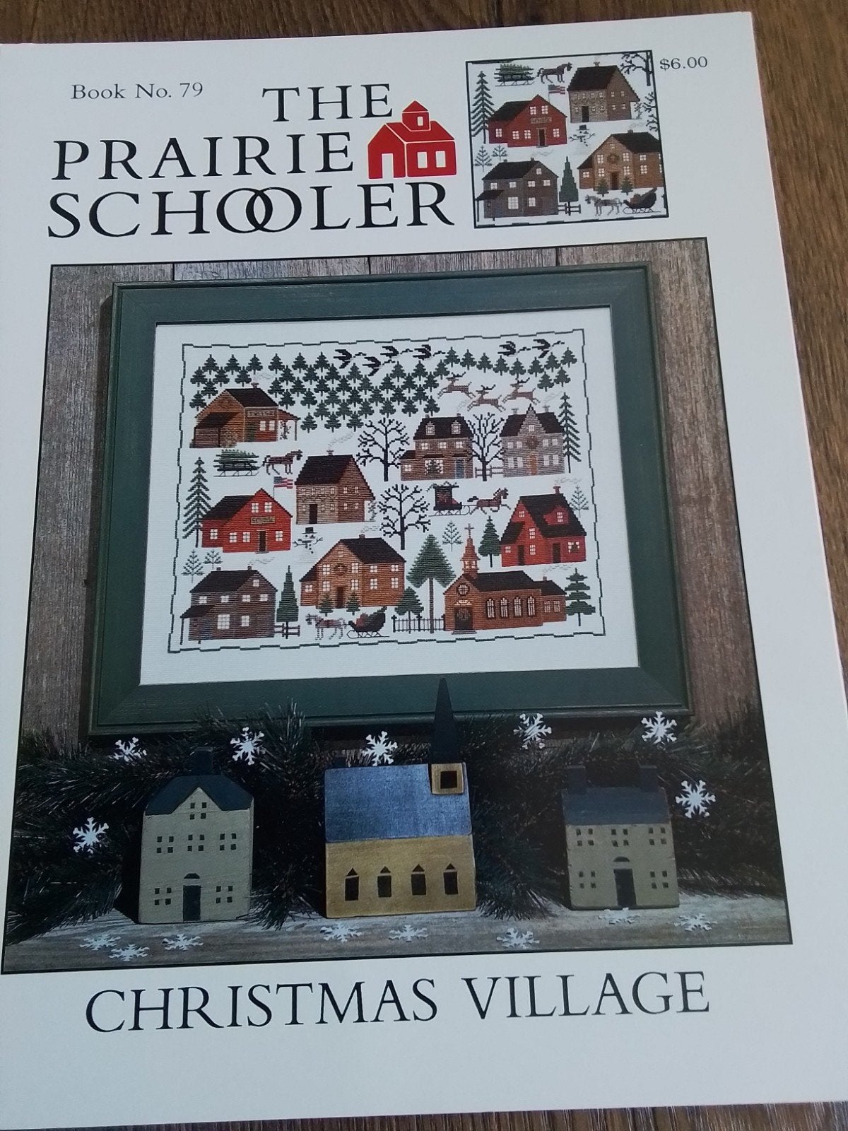 the prairie schooler,  christmas village, Ophalen of Verzenden, Zo goed als nieuw, Handborduren, Patroon