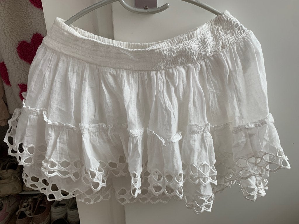 Skirt, H&M, Wit, Nieuw, Ophalen of Verzenden