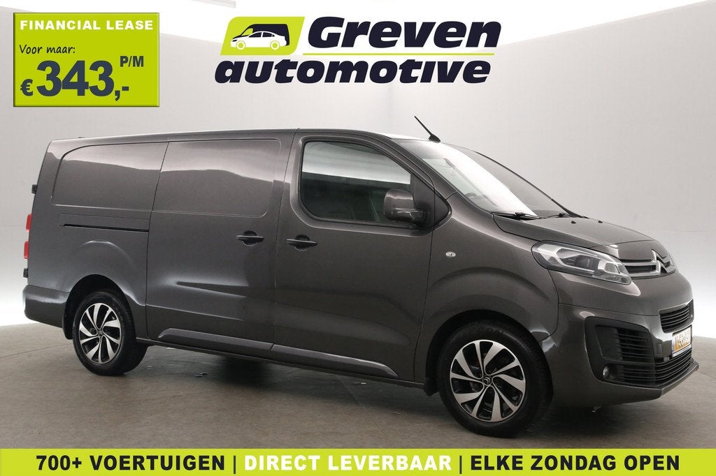 Citroën Jumpy 2.0 BlueHDI 177PK L3H1 | Automaat | Clima | C, Auto's, Bestelauto's, Euro 6, Citroën, 2500 kg, 14 km/l