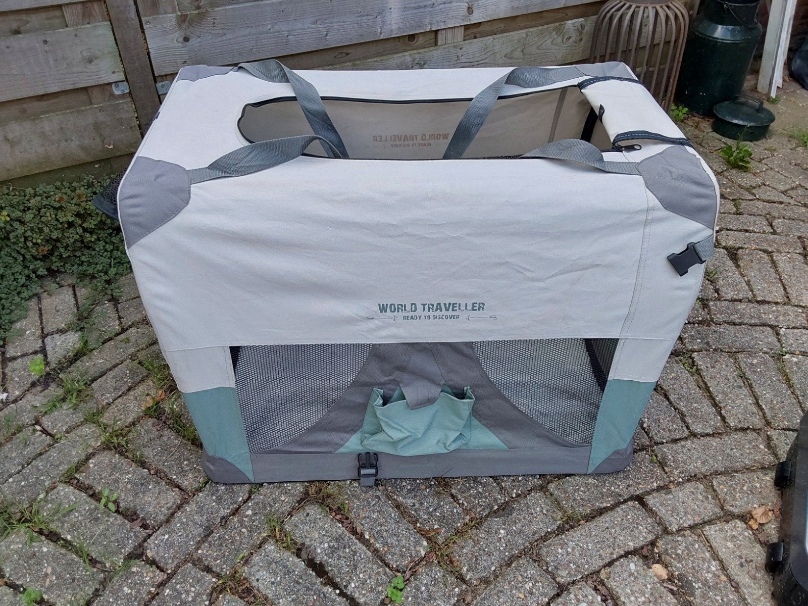 opvouwbare reis hondenbench, Ophalen, Gebruikt