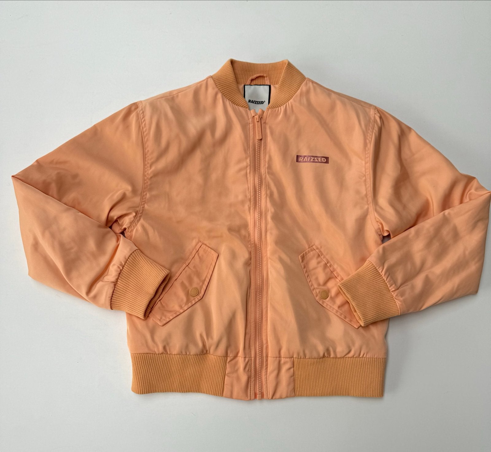 Raizzed Brisbane Bomberjack - Gala Peach, Ophalen of Verzenden, Zo goed als nieuw, Maat 34 (XS) of kleiner, Oranje