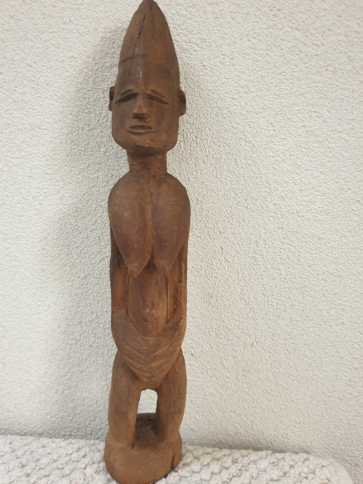 Houten sculptuur Dogon kunst Mali  31cm, Ophalen of Verzenden