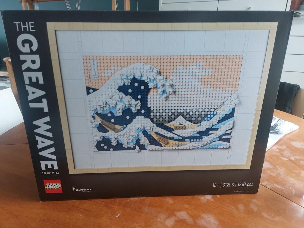 LEGO Art Nieuw in Doos Hokusai the Great Wave 32108, Ophalen of Verzenden, Nieuw