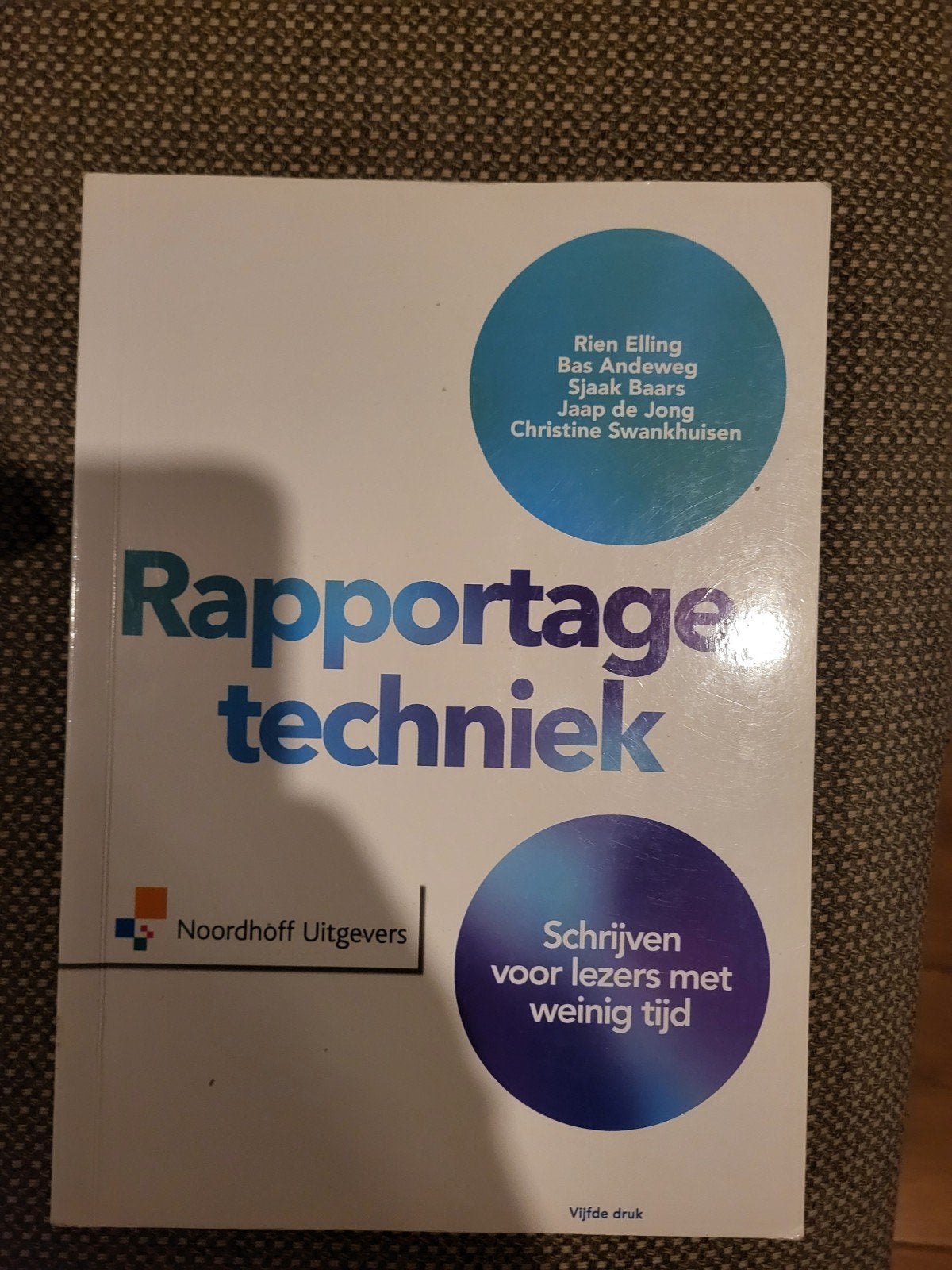 Rapportagetechniek boek, Ophalen of Verzenden, Gamma, Zo goed als nieuw, HBO