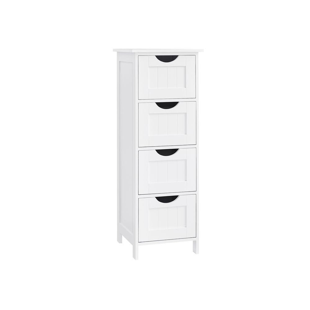 Opbergmeubel Badkamer - Wit - NIEUW (Lichte schade), Huis en Inrichting, Badkamer | Badkamermeubels, Ophalen, (Half)hoge kast