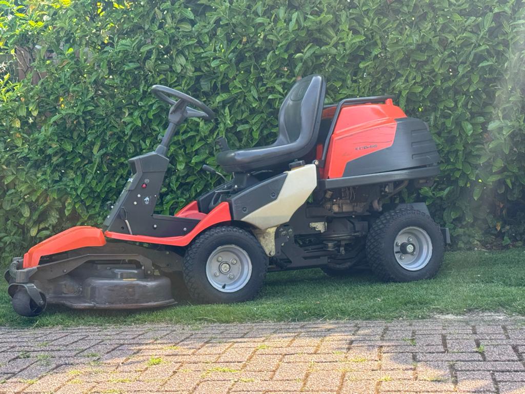 Husqvarna 418 AWD, Tuin en Terras, Grasmaaiers, Gebruikt, Benzine-grasmaaier, 50 cm of meer, Cirkelmaaier, Mulchfunctie, Ophalen
