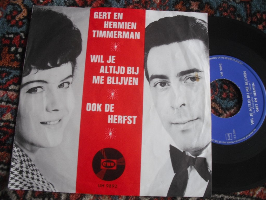 Gert en Hermien - Wil je altijd bij me blijven., Cd's en Dvd's, Vinyl Singles, Ophalen of Verzenden, Zo goed als nieuw, Nederlandstalig