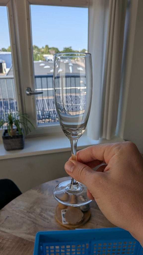 Champagneglazen 24-stuks, Ophalen, Zo goed als nieuw, Borrel- of Shotglas