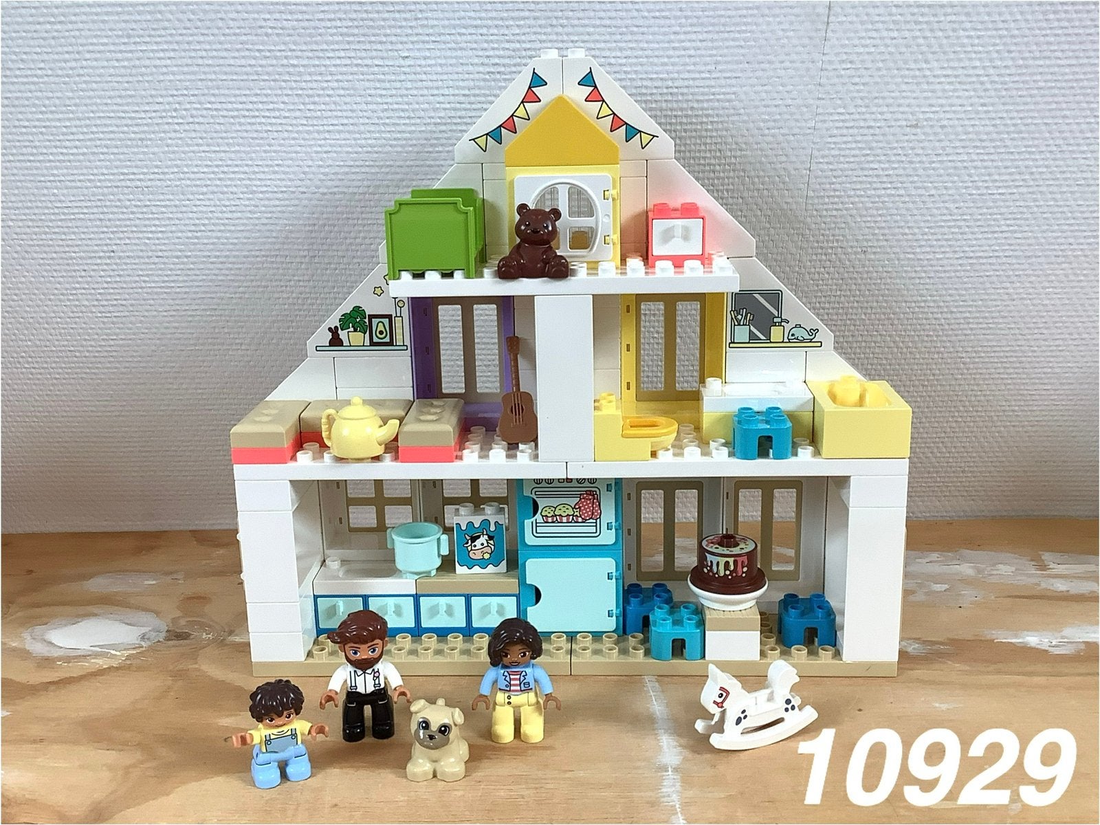 Duplo modulair speelhuis huis 10929 (compleet) 2, Ophalen of Verzenden, Zo goed als nieuw, Duplo
