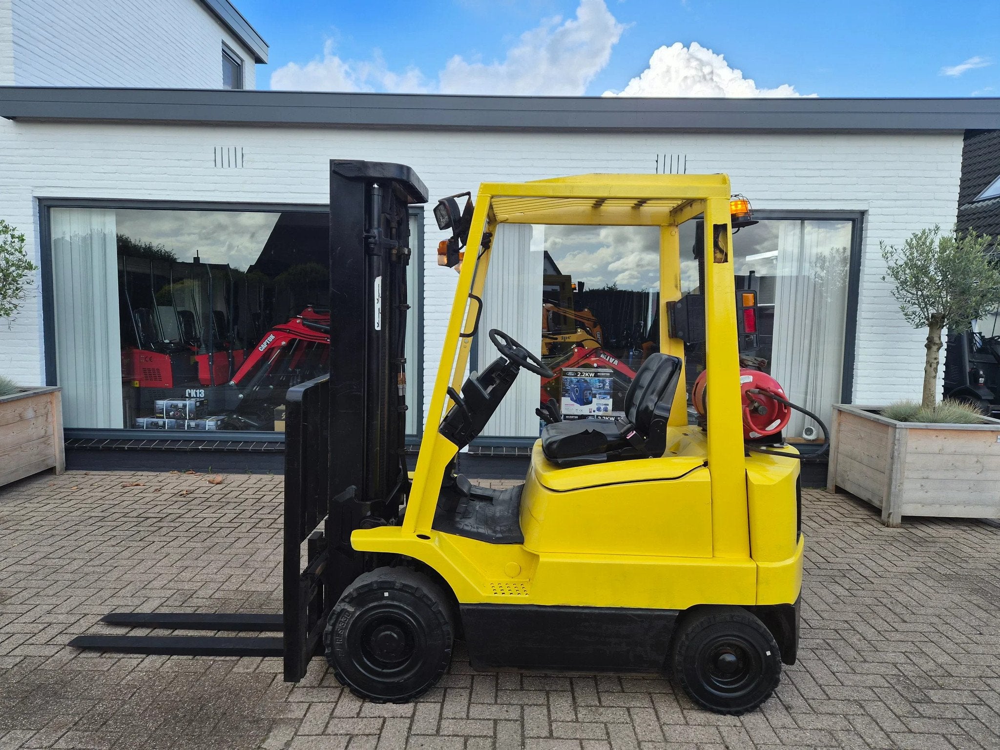 Hyster H1.50 1.5 tons lpg heftruck Sideschift (bj 2002), LPG, Heftruck, Hyster