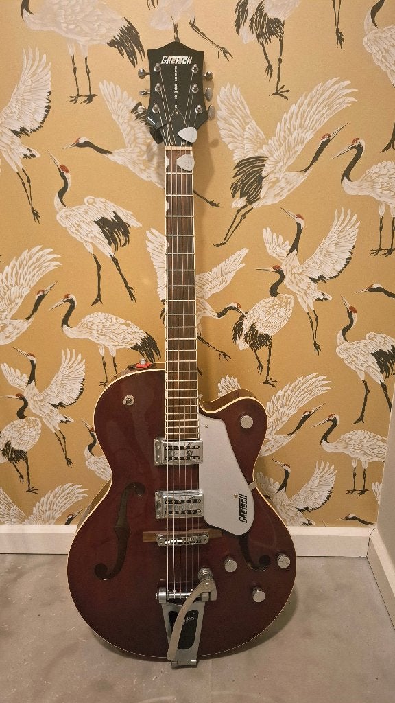 Gretsch Electromatic G5120 met Bigsby tremlo incl softcase, Ophalen, Zo goed als nieuw, Semi-solid body, Overige merken